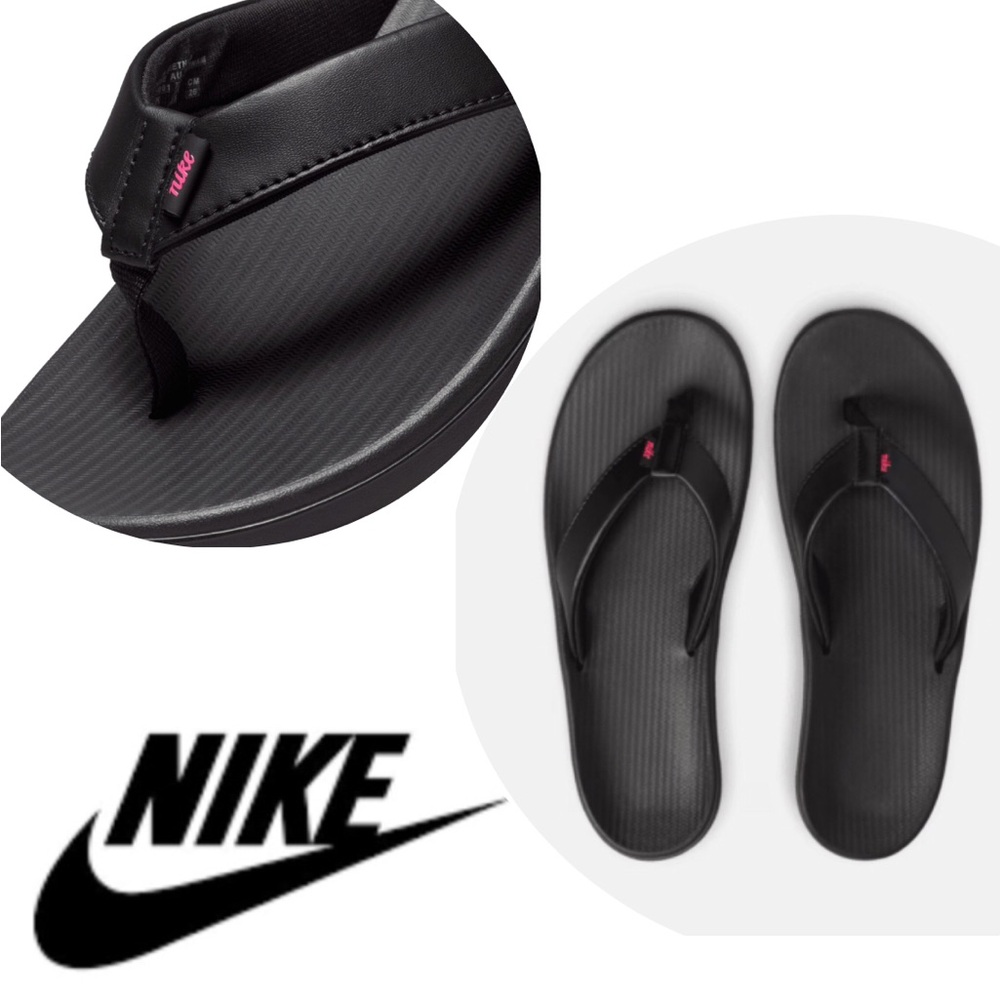 Nike Black Bella Kai Thong Sandals